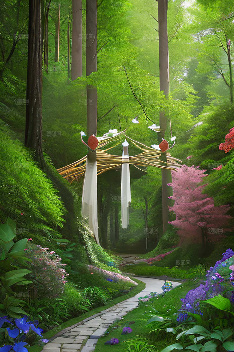 魔幻森林中的奇幻世界
