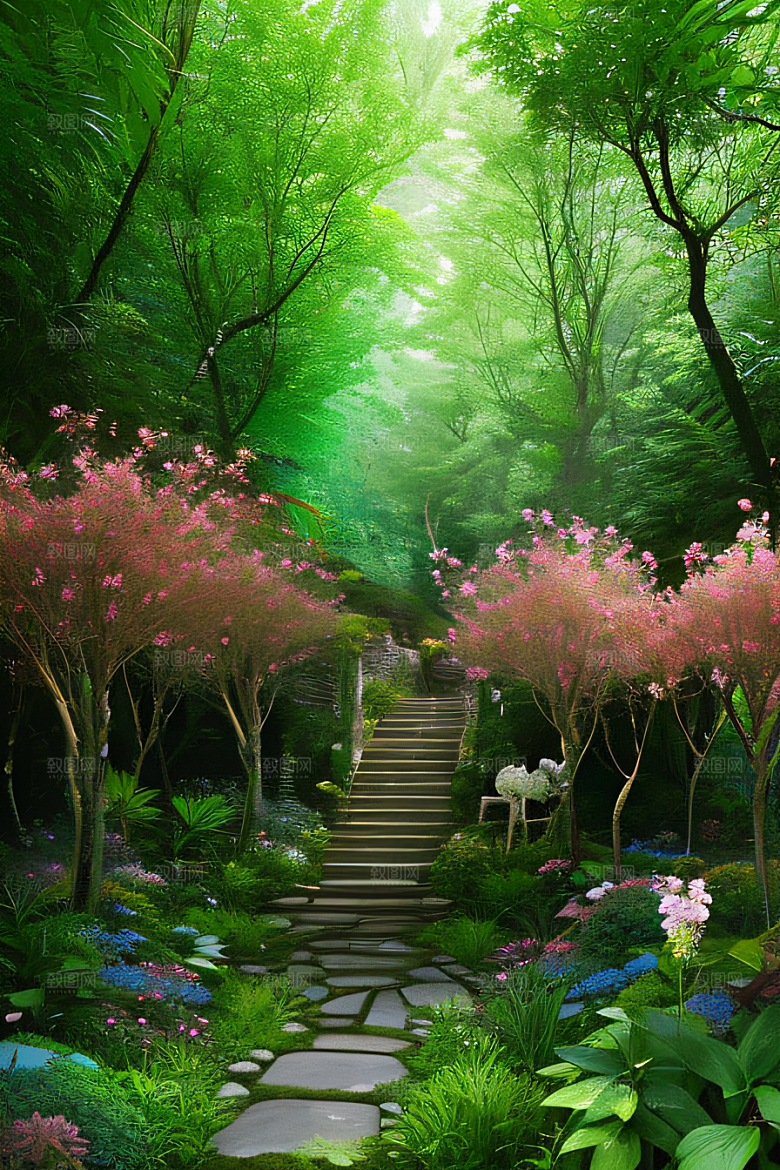 魔幻森林中的奇幻世界