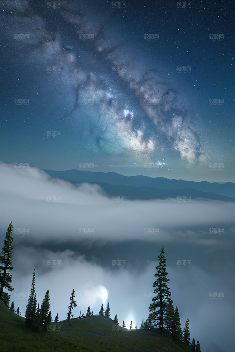夜空中的星辰交响