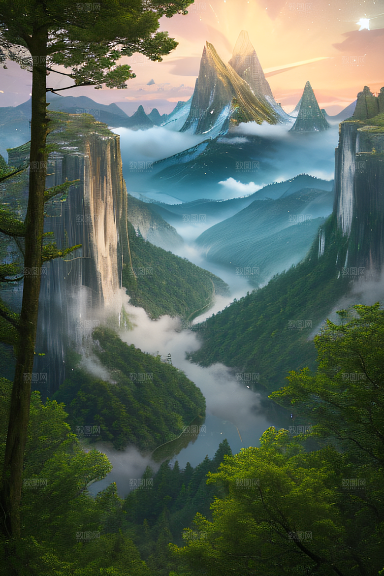 天空交响乐大自然之美