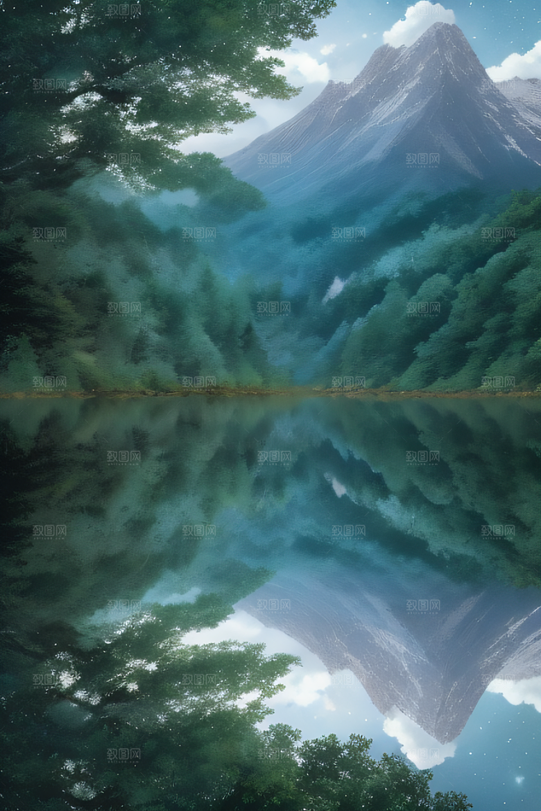 天空交响大自然之美