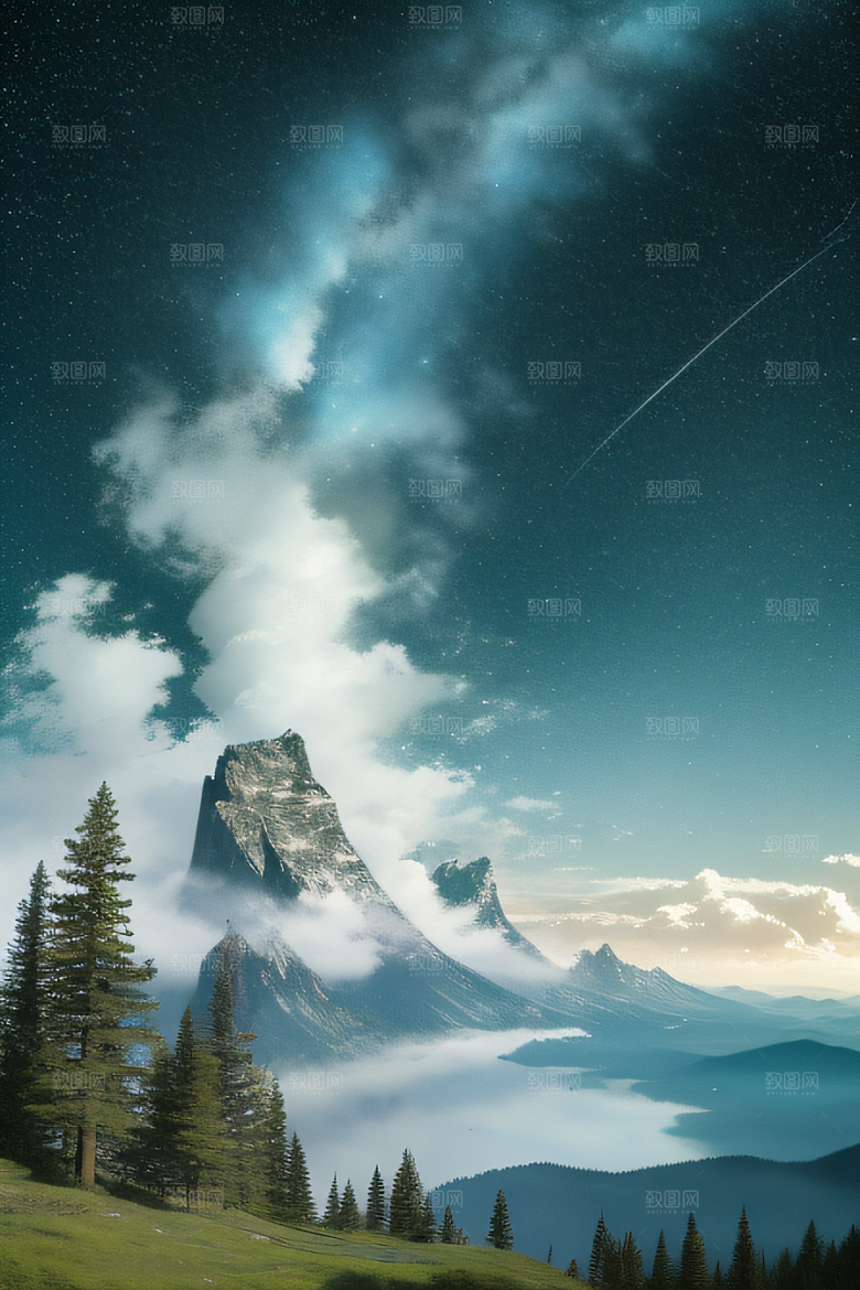 夜空中的星辰交响