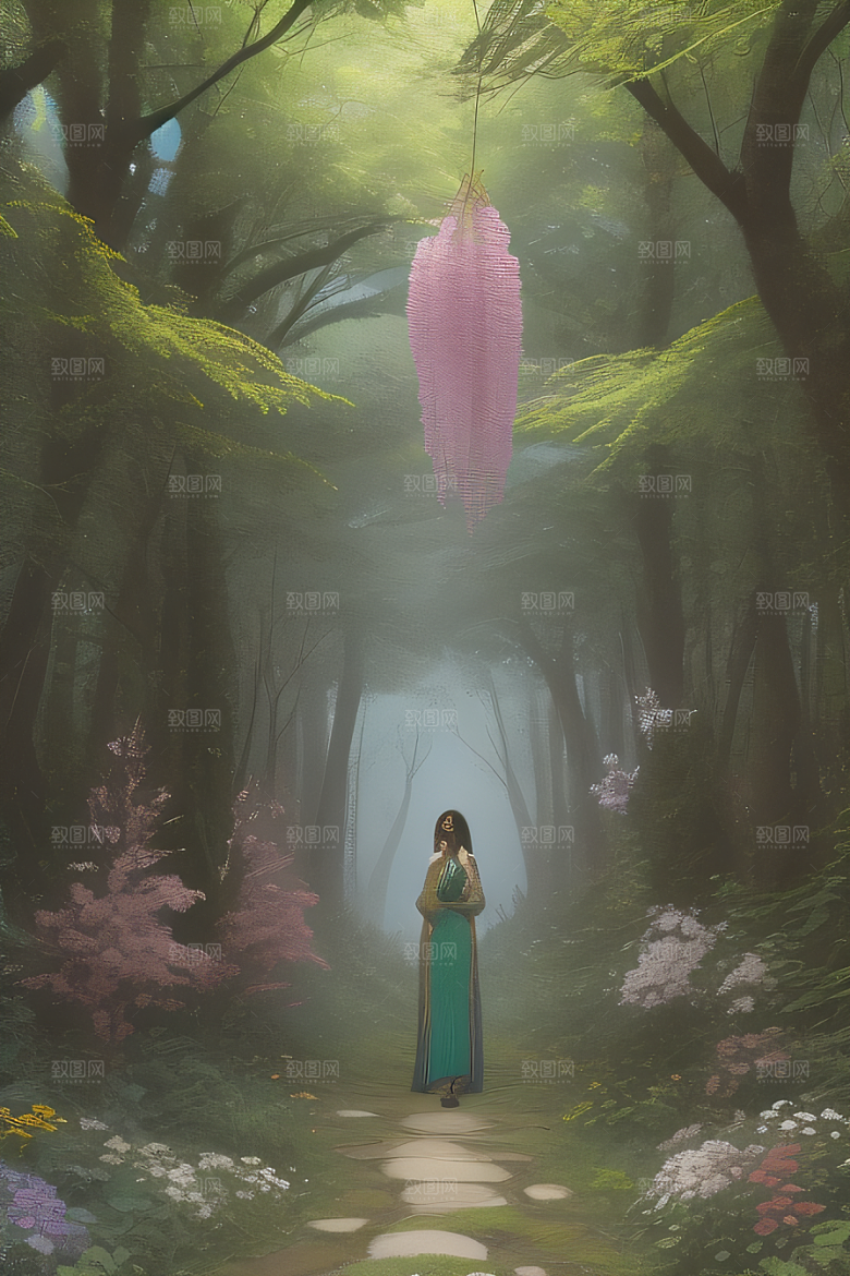 魔幻森林中的奇幻世界