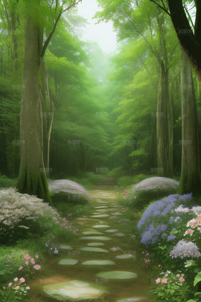 魔幻森林中的奇幻世界