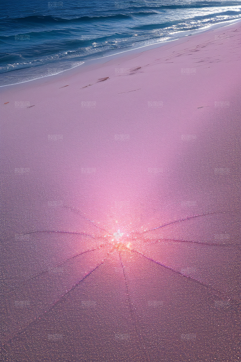 透明背景银白弯月与星河相伴