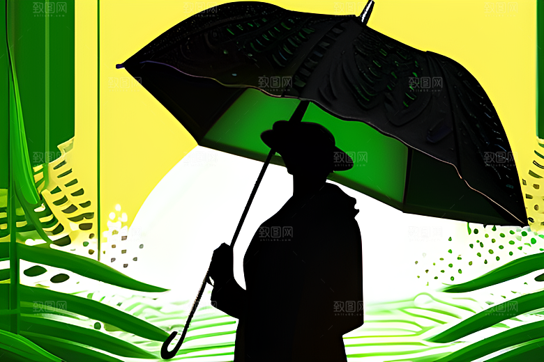 崔白在雨中的艺术表达