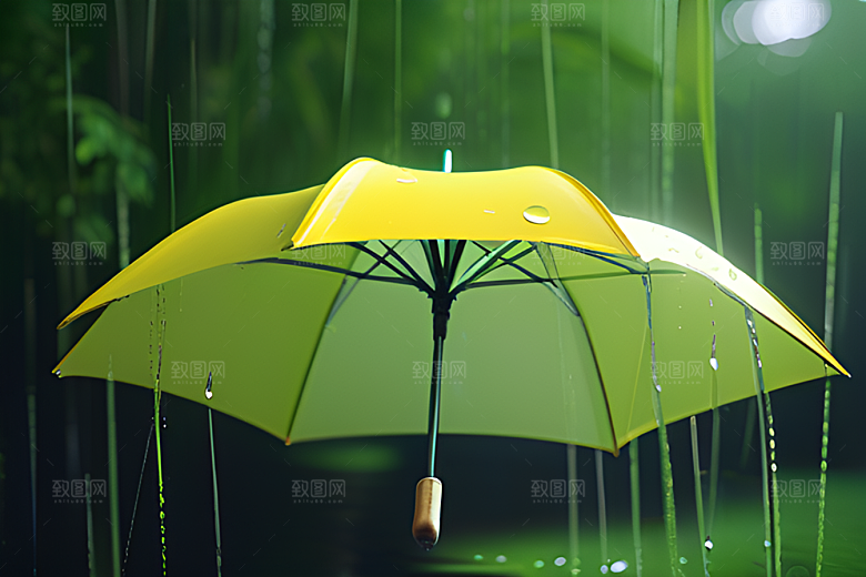 崔白在雨中的艺术表达