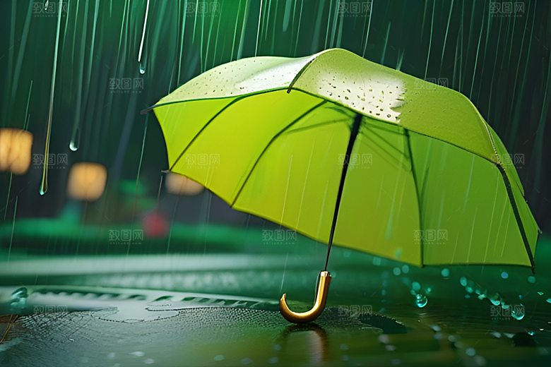 崔白在雨中的艺术表达