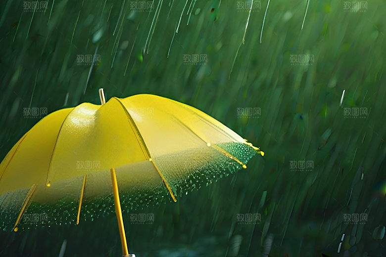 崔白在雨中的艺术表达