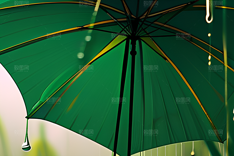 崔白在雨中的艺术表达