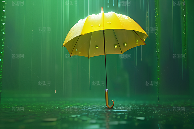 崔白在雨中的艺术表达