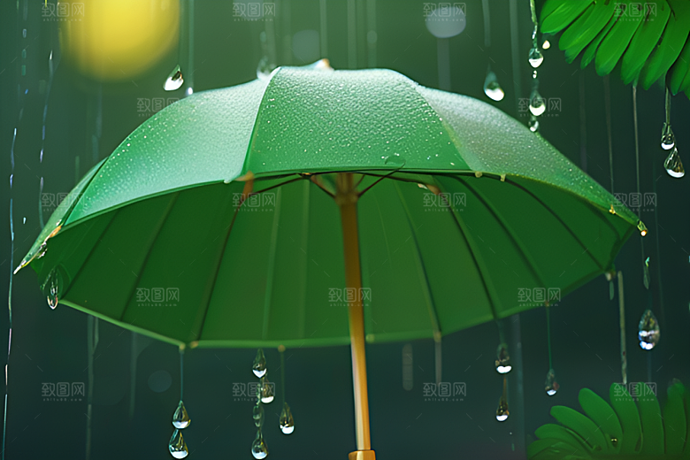崔白在雨中的艺术表达