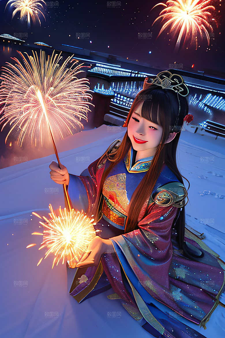 唐朝长安夜景的真实再现