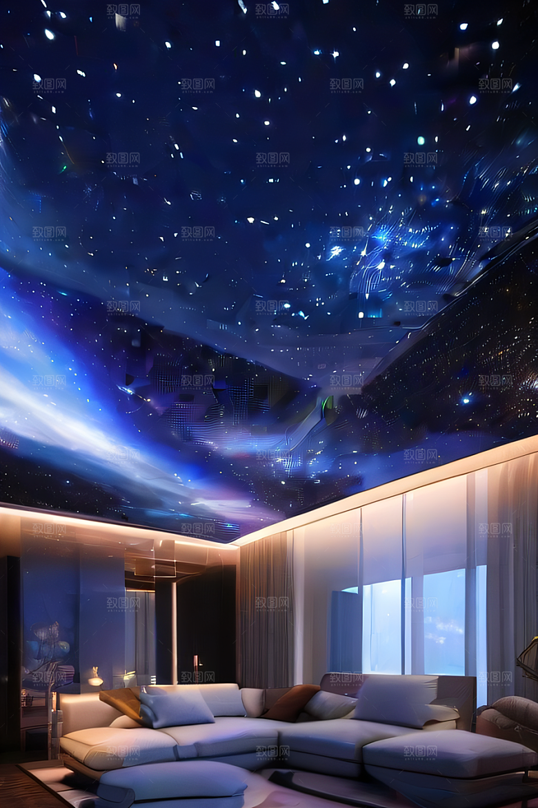 柔和光线渲染的完美建筑