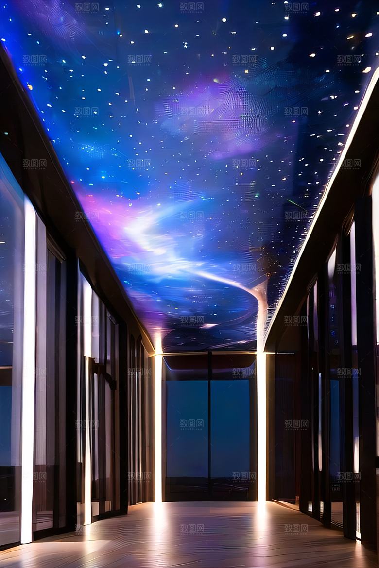 柔和光线渲染的完美建筑