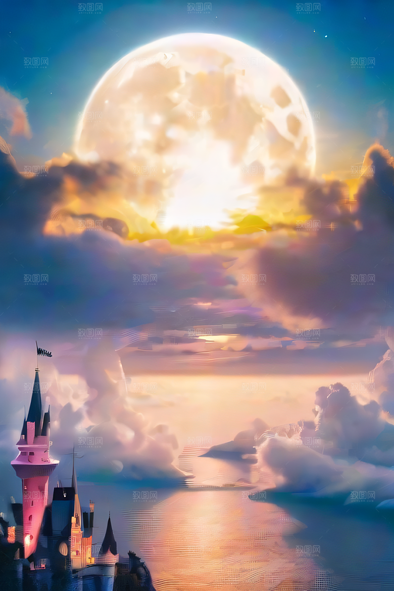 梦幻般的光影效果