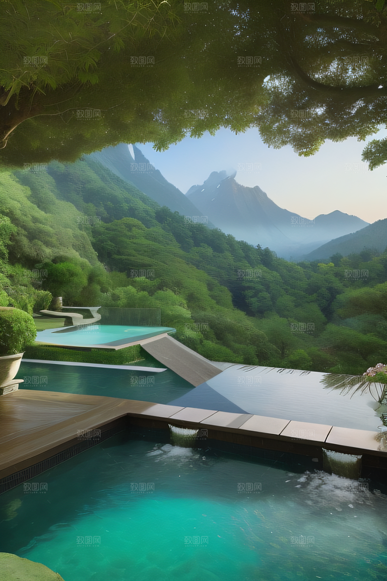 山水佳境别墅中的静谧与景致