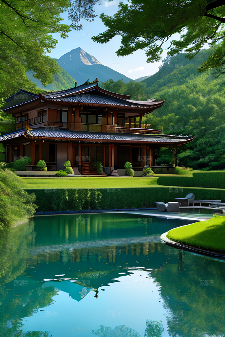 山水佳境别墅中的静谧与景致