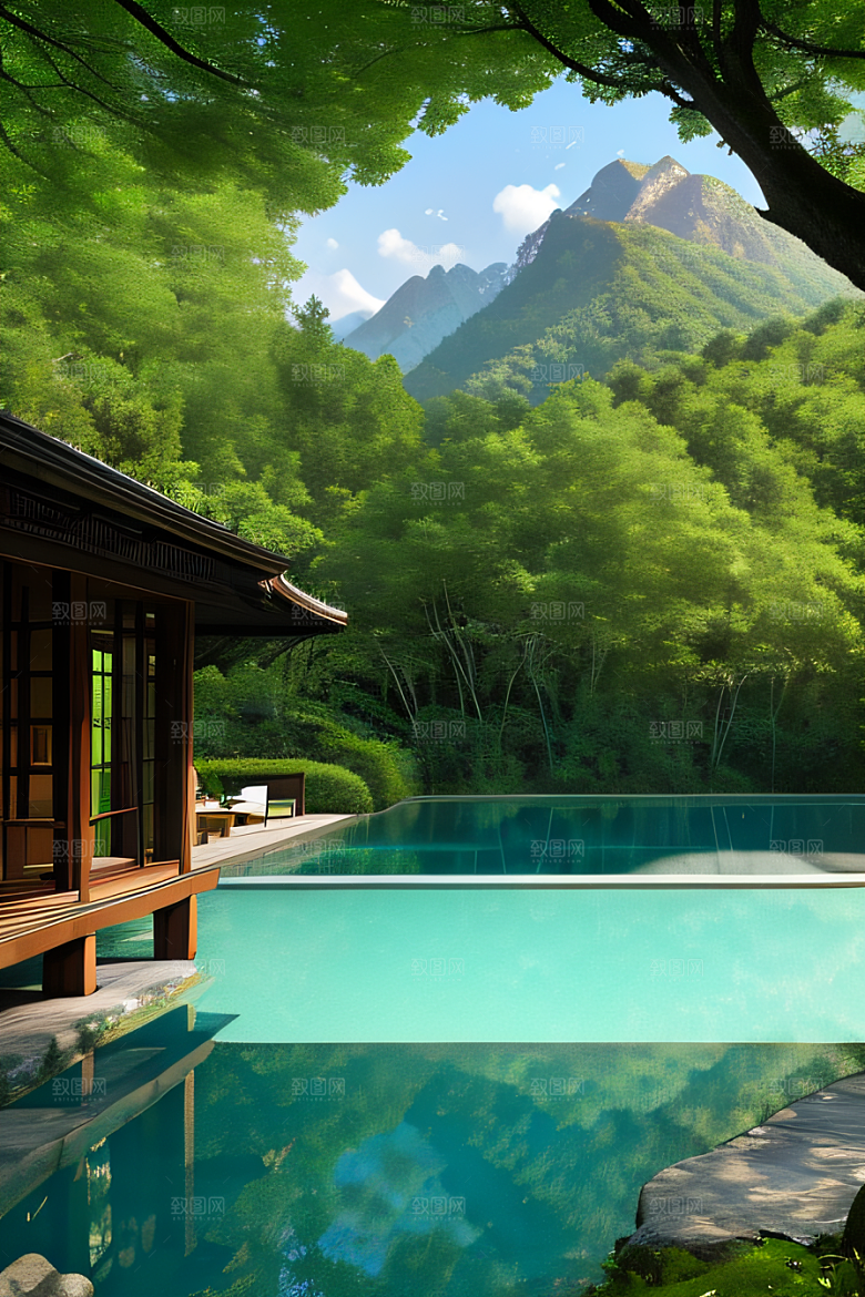 山水佳境别墅中的静谧与景致