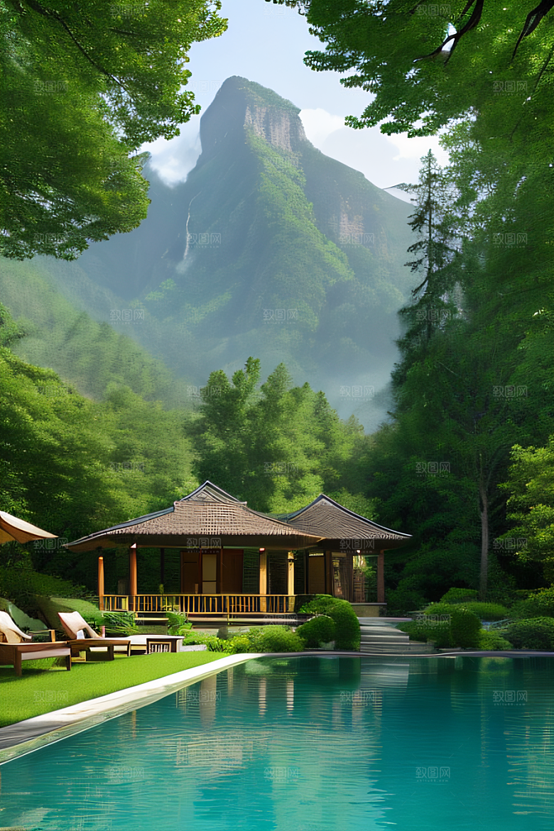 山水佳境别墅中的静谧与景致