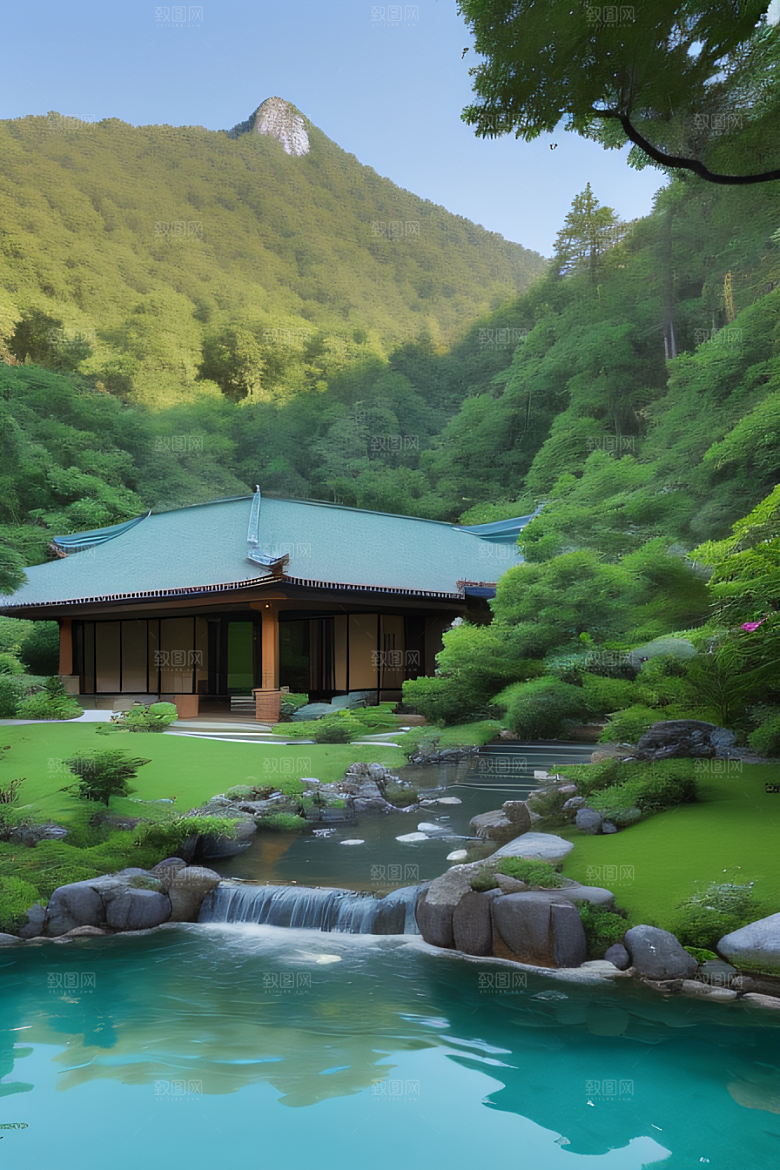 山水人居静谧山间别墅的完美融合