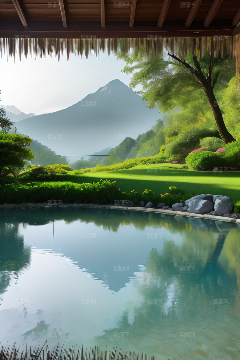 山水佳境别墅中的静谧与景致