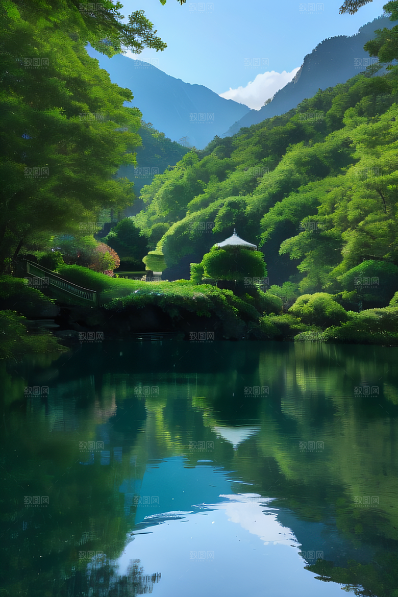 山间别墅与自然相融的宁静之地