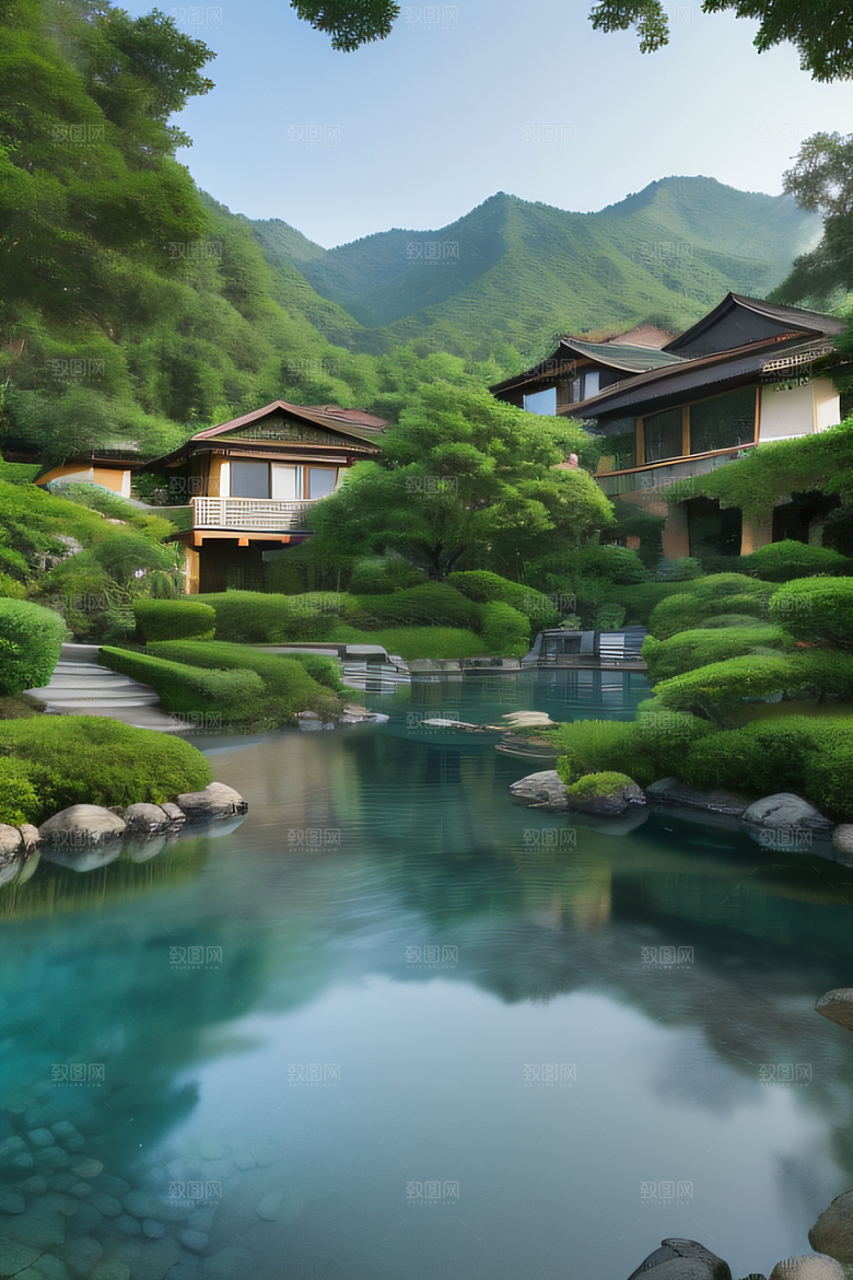 山水佳境别墅中的静谧与景致