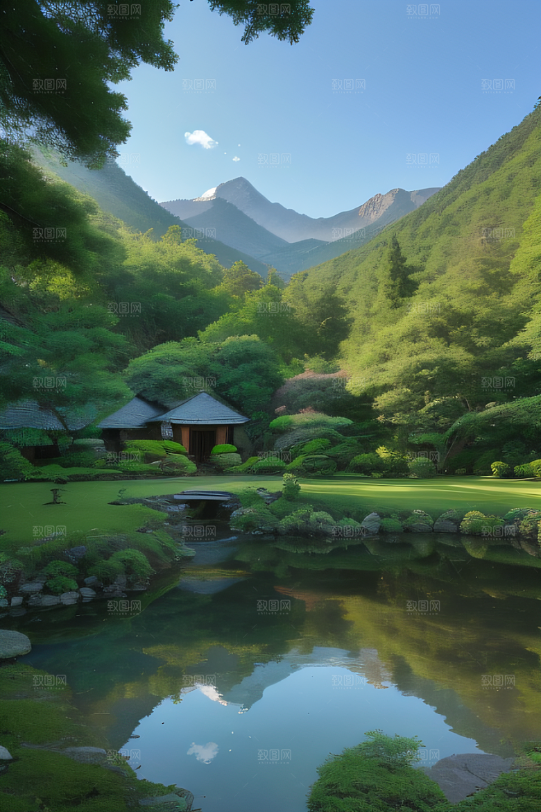 山水佳境别墅中的静谧与景致