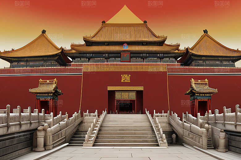 北京故宫中国辉煌与文化的见证