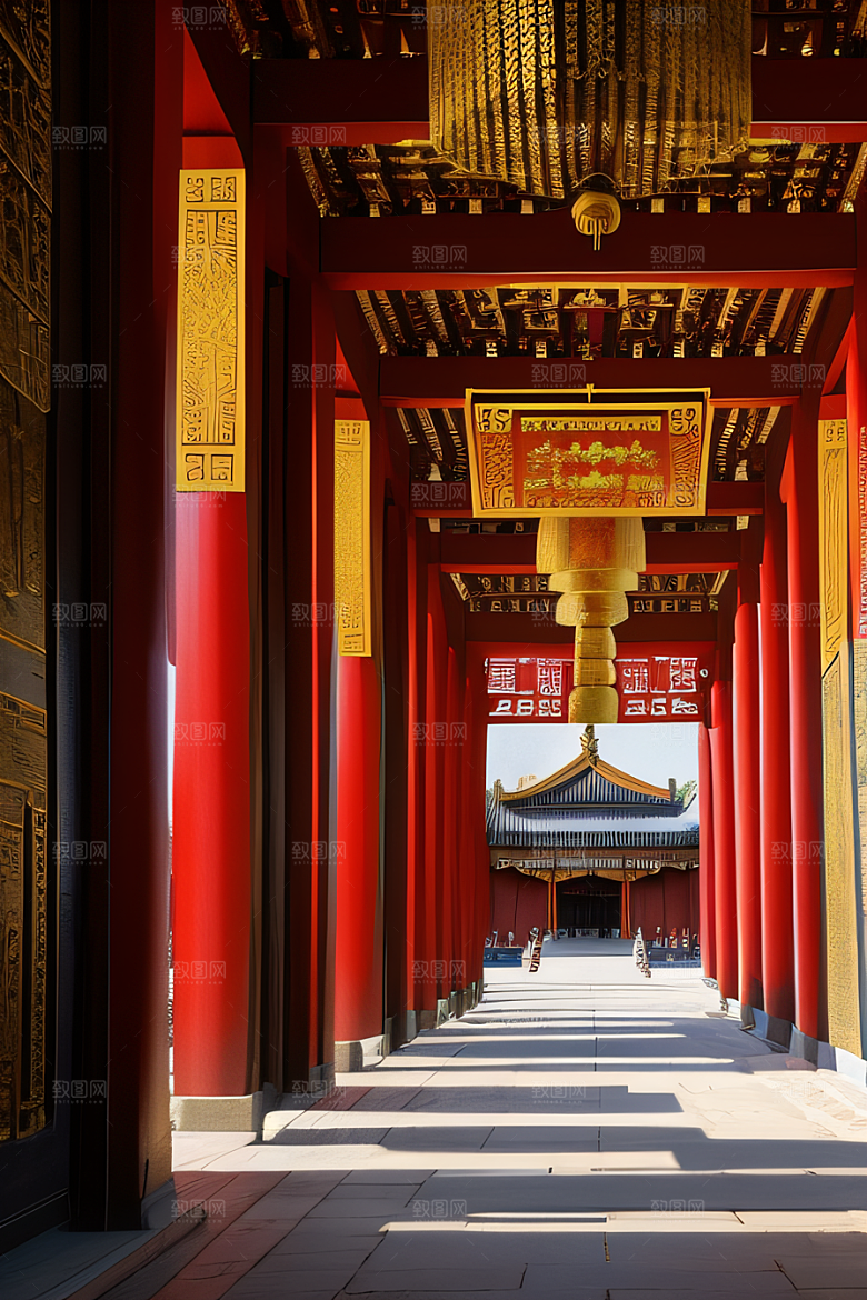 顾恺之笔下的中国传统建筑风格紫禁城的魅力