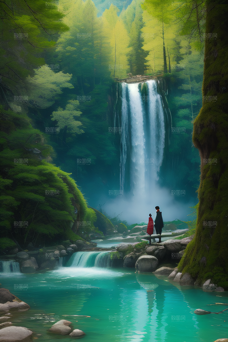 山谷的宝石九寨沟的璀璨景色