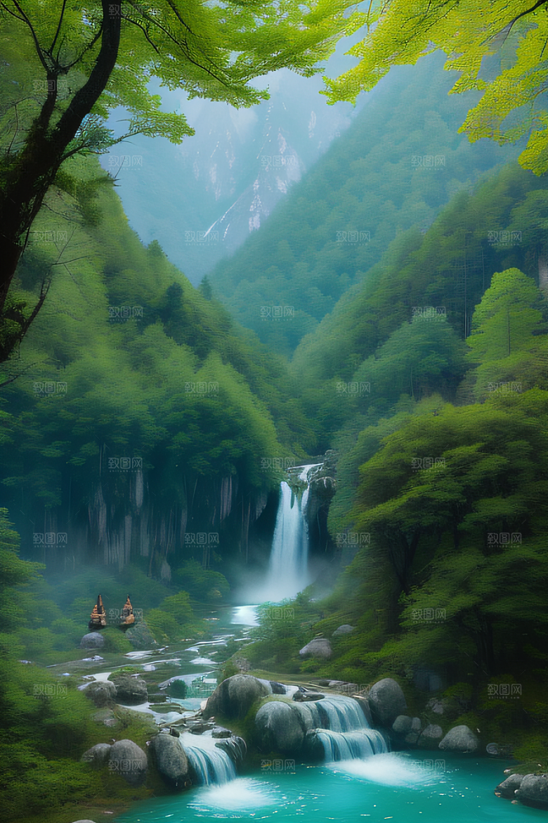 梦幻之旅九寨沟的迷人风景