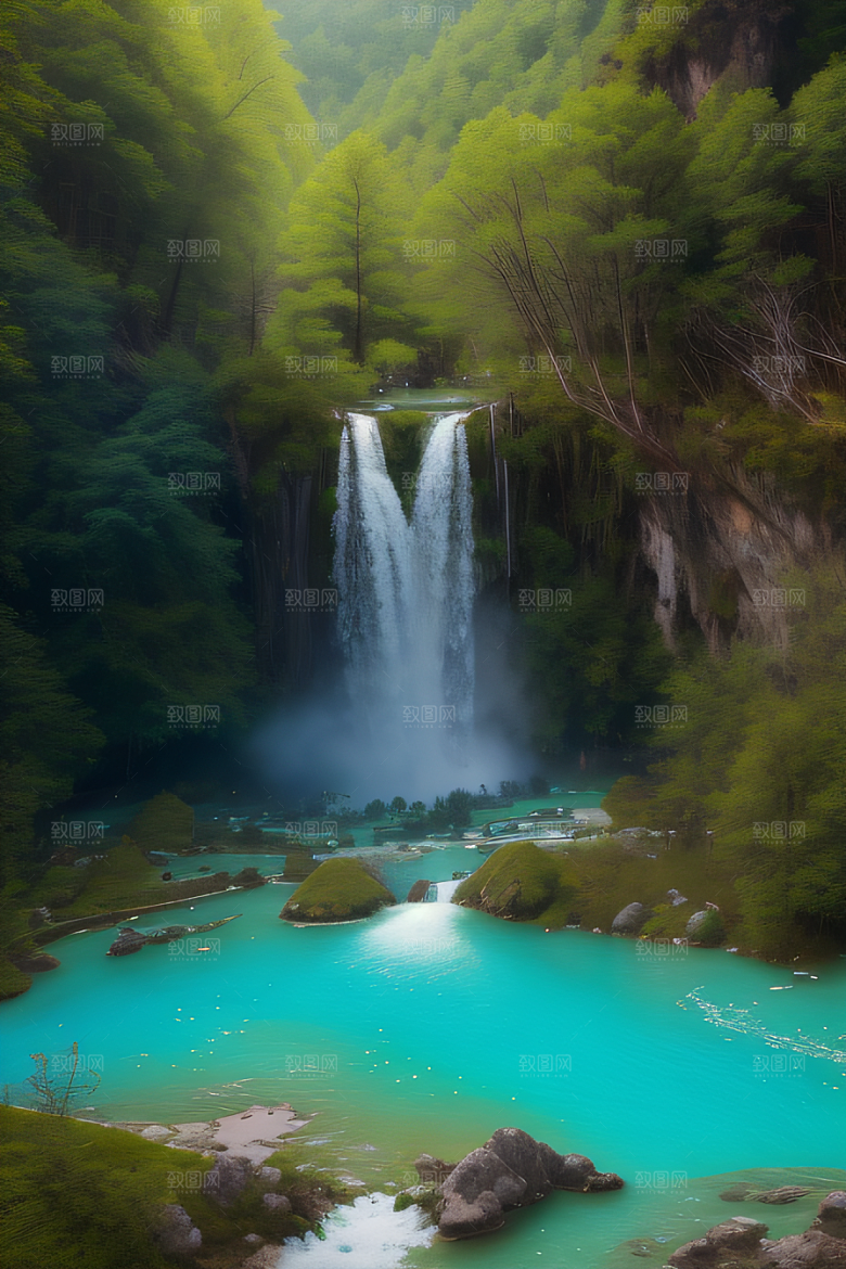 梦幻之旅九寨沟的迷人风景