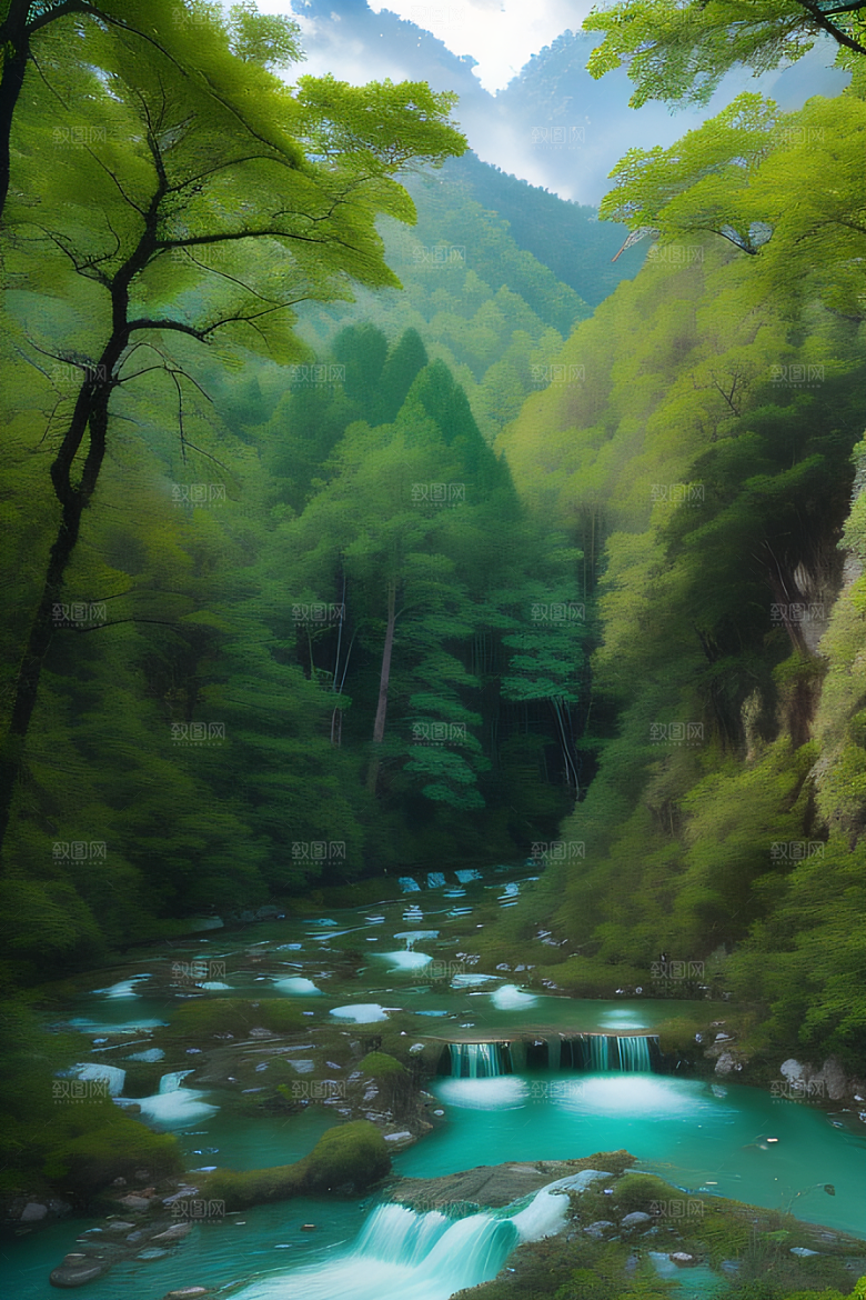 梦幻之旅九寨沟的迷人风景