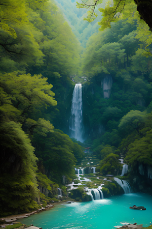 梦幻之旅九寨沟的迷人风景