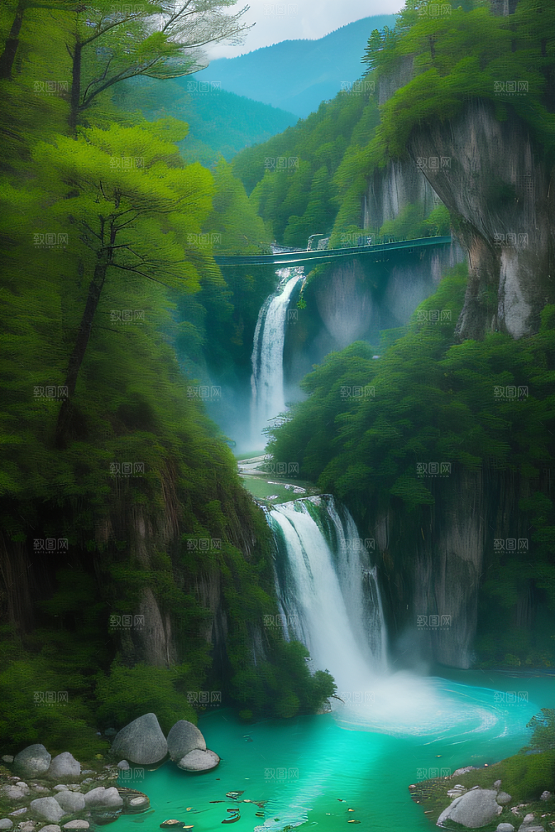 神秘而迷人的九寨沟自然魅力的巅峰之作