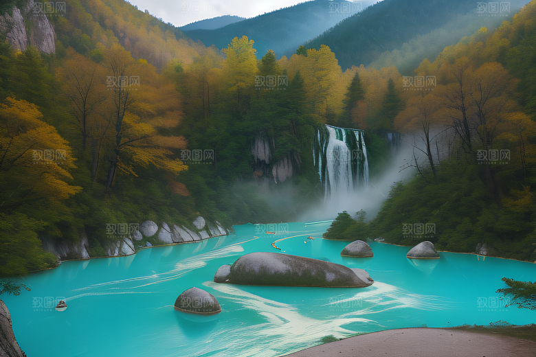 自然之美九寨沟的心灵之旅