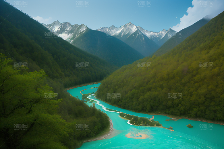 自然之美九寨沟的心灵之旅