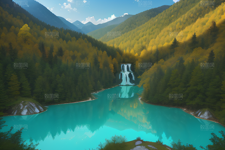 自然之美九寨沟的心灵之旅
