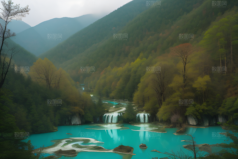 自然之美九寨沟的心灵之旅