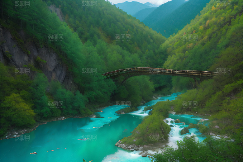 山谷中的宁静九寨沟的心灵净化之地
