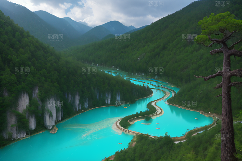 诗意之旅九寨沟的浪漫与宁静