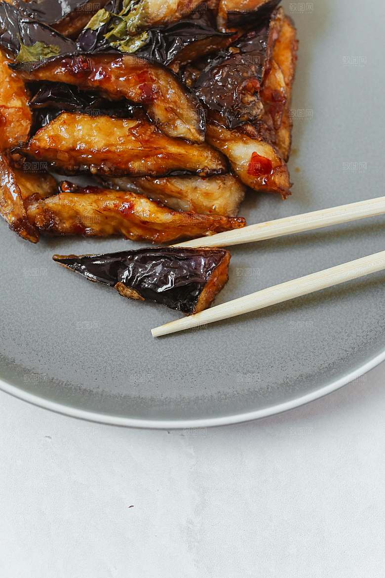 茄子蔬菜摄影素材