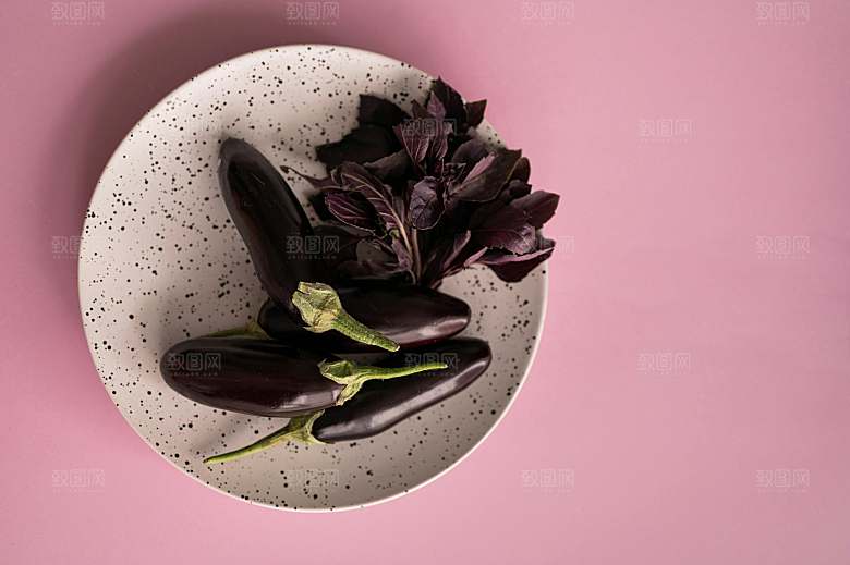 茄子蔬菜摄影素材