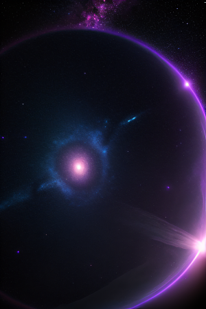 深紫色传送门中的太空梦幻