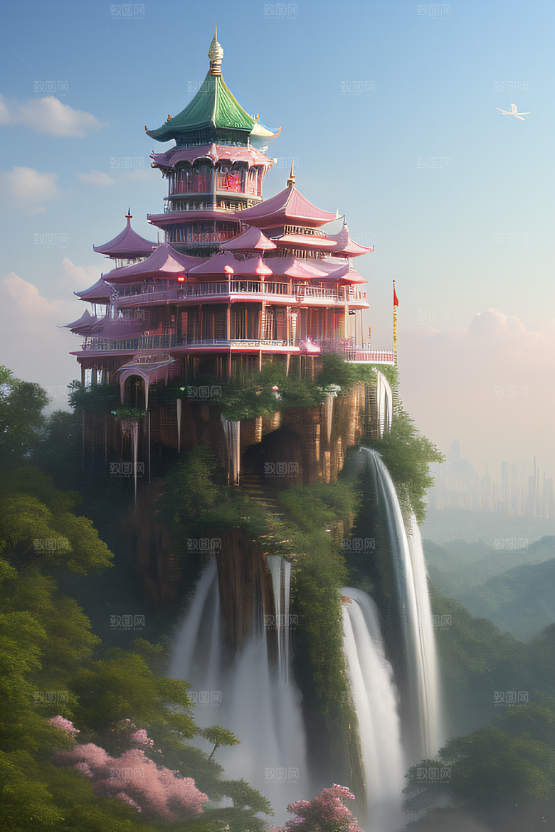 真实细腻的中国天空水晶宫
