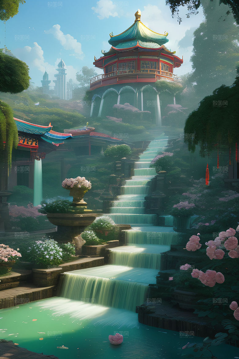 真实细腻的中国天空水晶宫