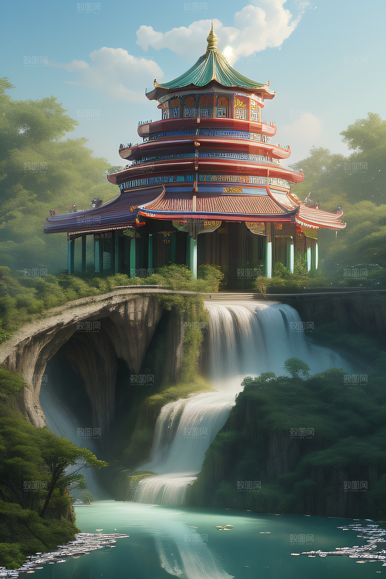 真实细腻的中国天空水晶宫