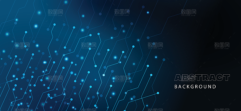 商务科技背景图矢量图
